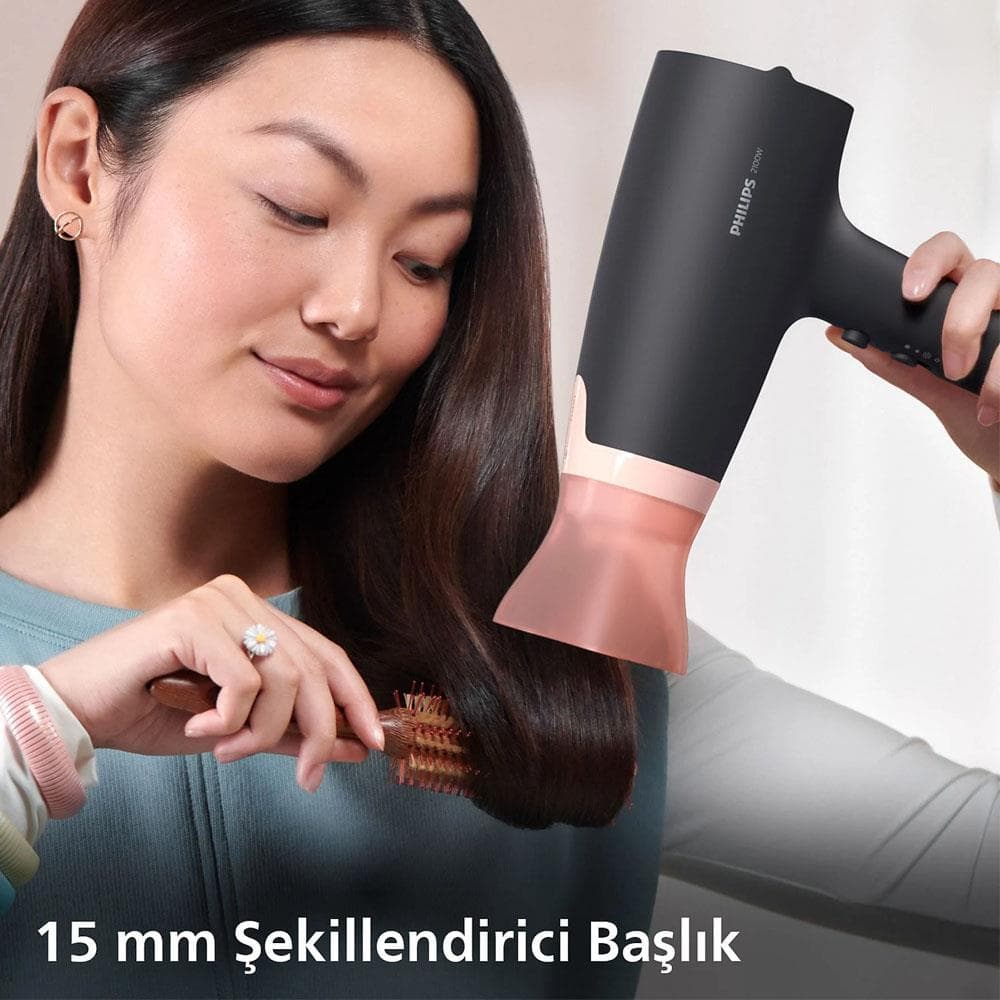 philips saç kurutma makinesi, fön makinesi, BHD350/06, thermoprotect, iyonik saç kurutma, 2100w s...