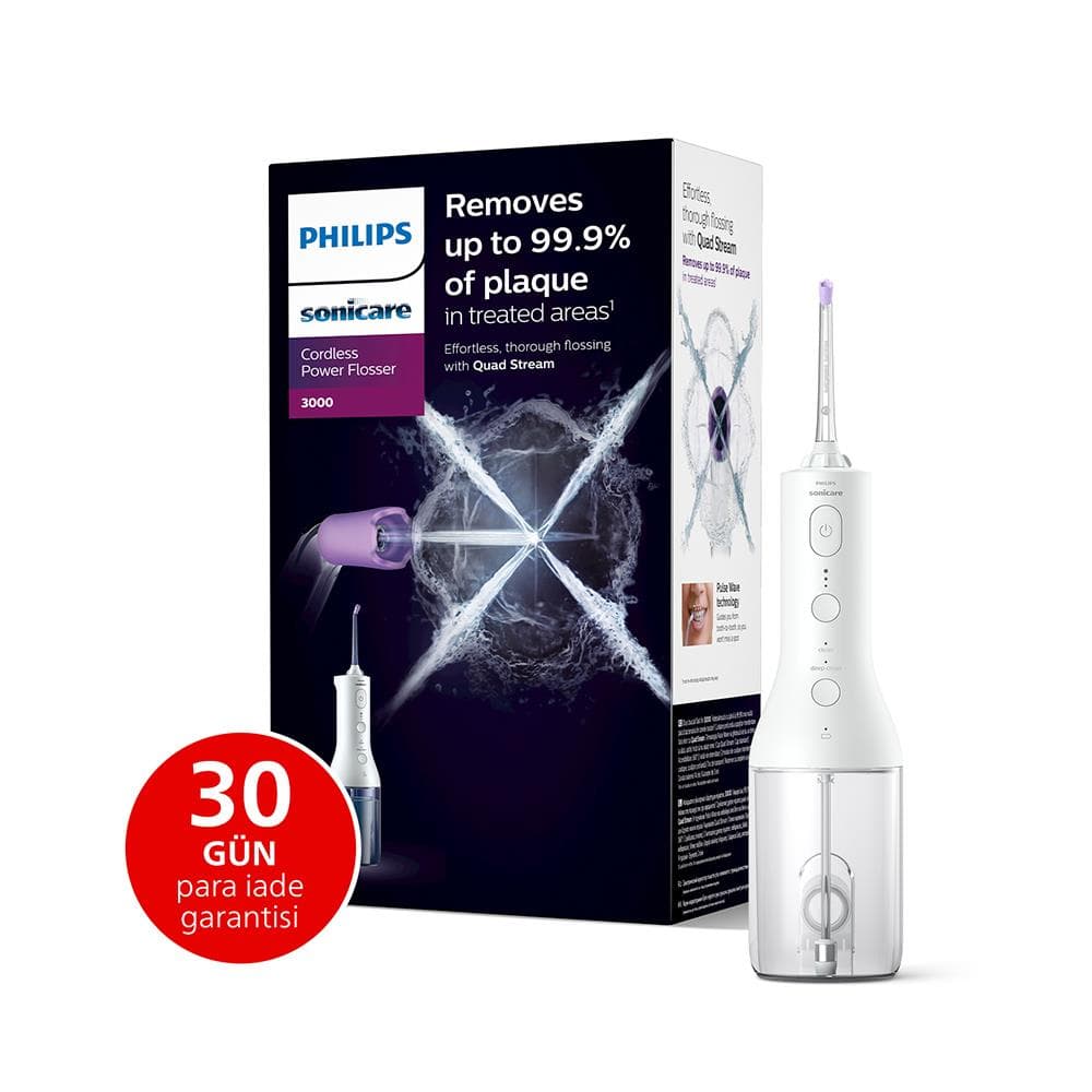 Philips Sonicare 3000 Serisi HX3826/31 Şarj Edilebilir Ağız Duşu (Diş Arası Temizleyici)